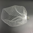 Women's Wedding Bridal Birdcage Face Veil Fascinator With Comb White
