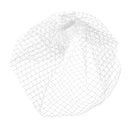 Women's Wedding Bridal Birdcage Face Veil Fascinator With Comb White
