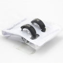 Vintage Black Stainless Steel Punk Skull Pattern Ear Clip Stud Earrings for Men Gifts