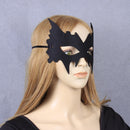 Cosplay Halloween Venetian Bar Masquerade Costume Ball Party Black Veil Mask