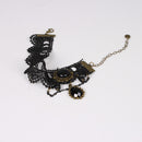 Women Vintage Black Floral Lace Anklet Chain Ankle Sandal Bracelet