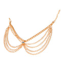 Simple Crystal Gold Multilayer Anklet Ankle Chain Bracelet Summer Accessory