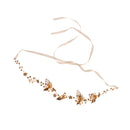 Wedding Bridal Diamante Rhinestone Flower Leaf Headband Hairband Headpiece