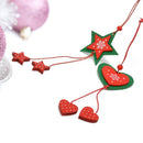 Set Of 12Pcs Christmas Tree Jingle Bells Wall Hanging Home Party Decor Ornaments