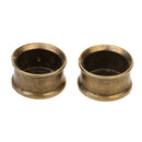 Pair of Metal Turbine Ear Tunnel Plug Expander Stretcher Body Piercing Ear Jewelry 20mm