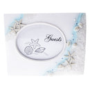 Ocean Style Resin Scallop Guest Signing Book Wedding Party Favour Gift