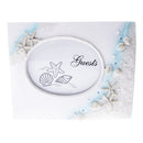 Ocean Style Resin Scallop Guest Signing Book Wedding Party Favour Gift