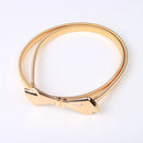 Fashion Metal Butterfly Elastic Skinny Waistband Waist Belt Chain for Lady Girl