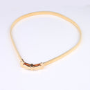 Metal Butterfly Elastic Skinny Thin Waistband Waist Belt Chain Lady Girl