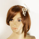 Women Girls Ladies Elegant Leaf Vine Hair Comb Headpiece Tiara Wedding Party Bridal Hair Accessory Gold