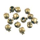 30 Pieces/ Pack Apple Shape Loose Spacer Beads DIY Jewelry Necklace Making Beads 4.5mm Hole European Beads