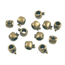 30 Pieces/ Pack Apple Shape Loose Spacer Beads DIY Jewelry Necklace Making Beads 4.5mm Hole European Beads