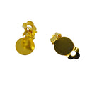 Elegant Charming Earring Backs Pad Clips Jewelry Findings DIY Craft Supplies PACK OF 12PCS