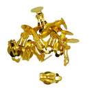 Elegant Charming Earring Backs Pad Clips Jewelry Findings DIY Craft Supplies PACK OF 12PCS