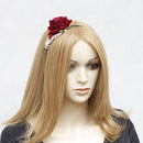 Rose Flower Headband Floral Bells Headband Hair Headwear Women's Accessories