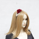 Rose Flower Headband Floral Bells Headband Hair Headwear Women's Accessories