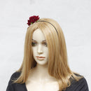 Rose Flower Headband Floral Bells Headband Hair Headwear Women's Accessories