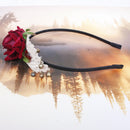 Rose Flower Headband Floral Bells Headband Hair Headwear Women's Accessories