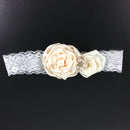 Girls Ladies Flower Floral Lace Pearls Headband Hair Band Party Hair Accessories