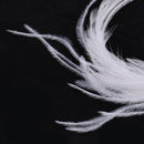Elegant Girls Bride white Feather Headband Party Fascinator Headwear Hair Costume