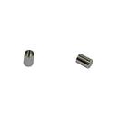 12 Sets silver Filled 4mm Tube Barrel Magnetic Clasp Jewelry Making Findings