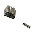 12 Sets silver Filled 4mm Tube Barrel Magnetic Clasp Jewelry Making Findings