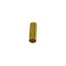 Jewelry Findings Gold Plated Leather Cord End Magnetic Clasp Hole Size 6mm 12pcs / Pack
