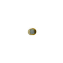 Jewelry Findings Gold Plated Leather Cord End Magnetic Clasp Hole Size 6mm 12pcs / Pack