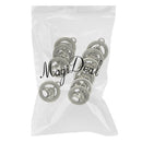 10 Pcs Tibetan Silver Western Horse Round Charms Pendants Jewelry DIY Making
