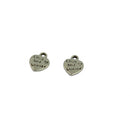 50 Tibetan Silver love and Beloved Heart Charms Pendants for Jewelry Making