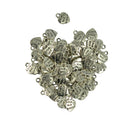 50 Tibetan Silver love and Beloved Heart Charms Pendants for Jewelry Making