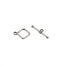 50 sets Round Ring Bar Toggle Clasp Ball Bead Connector DIY Making Crafts