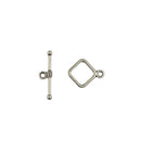 50 sets Round Ring Bar Toggle Clasp Ball Bead Connector DIY Making Crafts