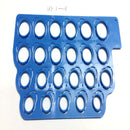 Plastic Ring Sizer Construction Finger Gauge Ring Measurement Jewelry Tool