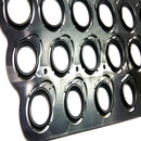 Plastic Ring Sizer Construction Finger Gauge Ring Measurement Jewelry Tool Black