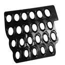 Plastic Ring Sizer Construction Finger Gauge Ring Measurement Jewelry Tool Black