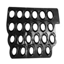 Plastic Ring Sizer Construction Finger Gauge Ring Measurement Jewelry Tool Black