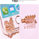 Crystal Rhinestone 3.5mm Jack Anti Dust Plug Earphone Cap Stopper Cover