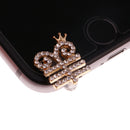 Crystal Rhinestone 3.5mm Jack Anti Dust Plug Earphone Cap Stopper Cover