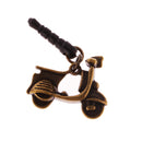 Vintage Phone Stopper Cap Compatible with 3.5mm Headphone Motorcycle Shape