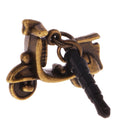 Vintage Phone Stopper Cap Compatible with 3.5mm Headphone Motorcycle Shape