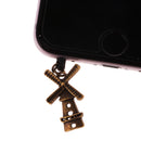 Windmill Shape Dustproof 3.5mm Anti Dust Plug Phone Plug Stopper Cap Compatible FOR Smart Phone