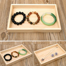 Unpainted Plain Wooden Tools Jewllery Necklace Watch Earrings Storage Box Organizer DIY Craft