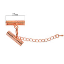 Set of 12PCS Clasp Clips Jewelry Findings FOR Necklace Bracelet Jewelry Making Rose Gold 0.24 x 1 inch
