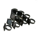 10Pcs 16 x 16mm Square Bezel Adjustable Ring Blank Base Cabochon Ring Jewelry Findings