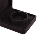 Square Velvet Bracelet Bangle Jewelry Storage Gift Box Organizer Case Gray