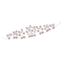 Glitter Flower Crystal Hairband Wedding Bridal Tiara DIY Headpiece Bridal Wedding Party Prom Decorations