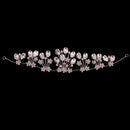 Glitter Flower Crystal Hairband Wedding Bridal Tiara DIY Headpiece Bridal Wedding Party Prom Decorations