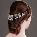 Glitter Flower Crystal Hairband Wedding Bridal Tiara DIY Headpiece Bridal Wedding Party Prom Decorations