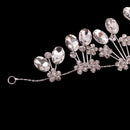 Glitter Flower Crystal Hairband Wedding Bridal Tiara DIY Headpiece Bridal Wedding Party Prom Decorations